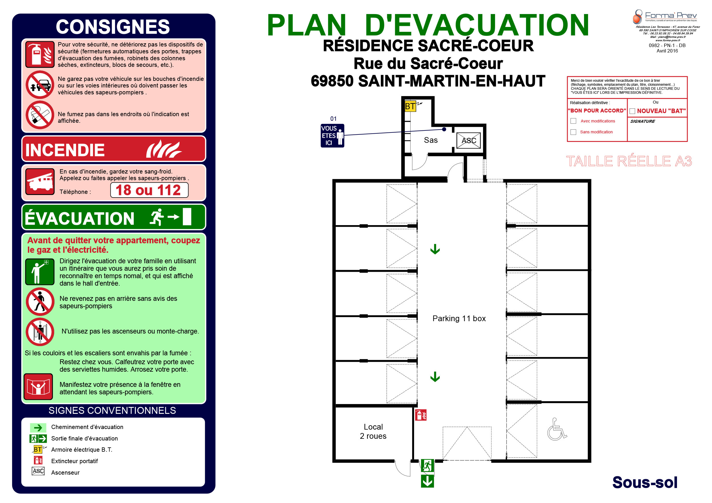 Plan d'évacuation 2